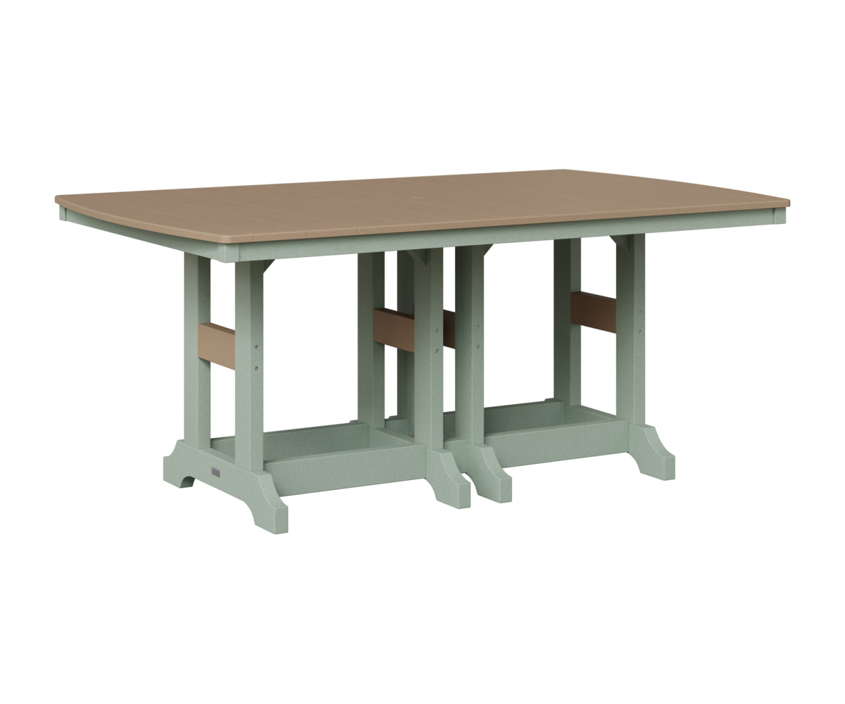 Garden Classic 44" x 72" Rectangular Table - Counter Height