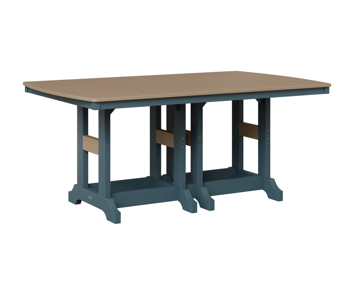 Garden Classic 44" x 72" Rectangular Table - Counter Height