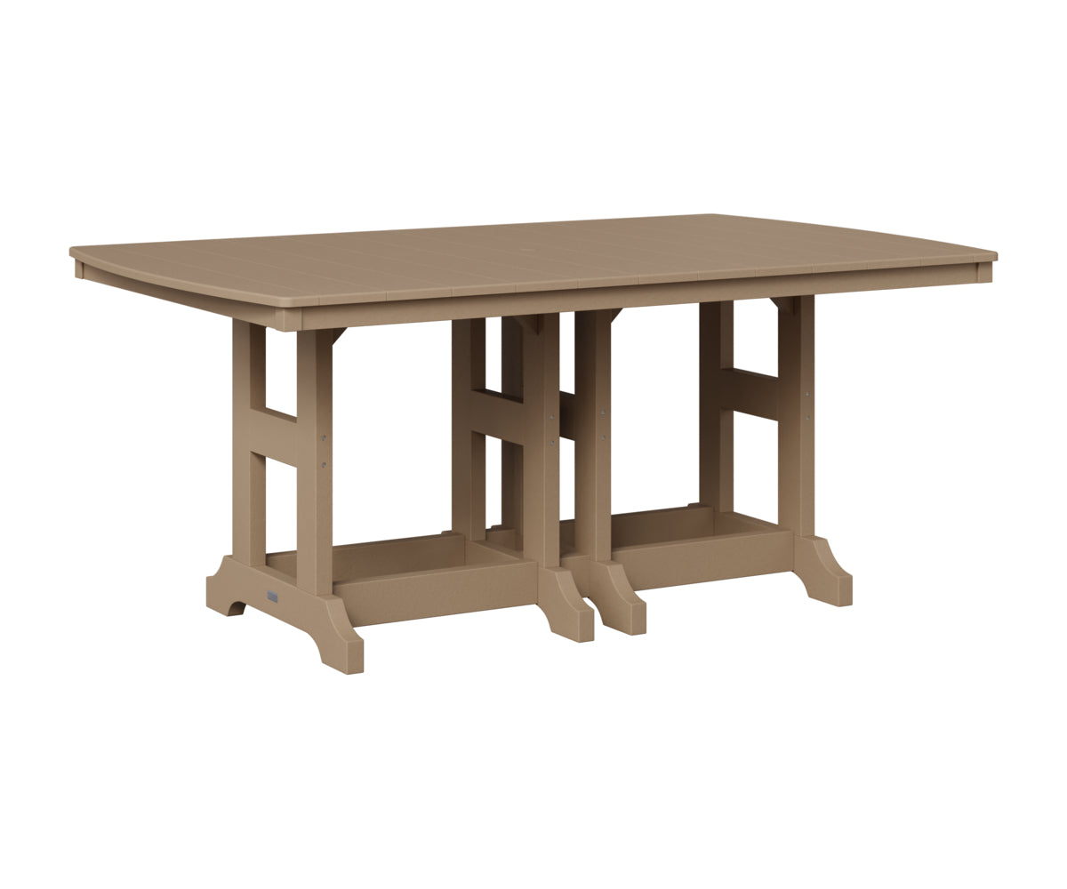 Garden Classic 44" x 72" Rectangular Table - Counter Height