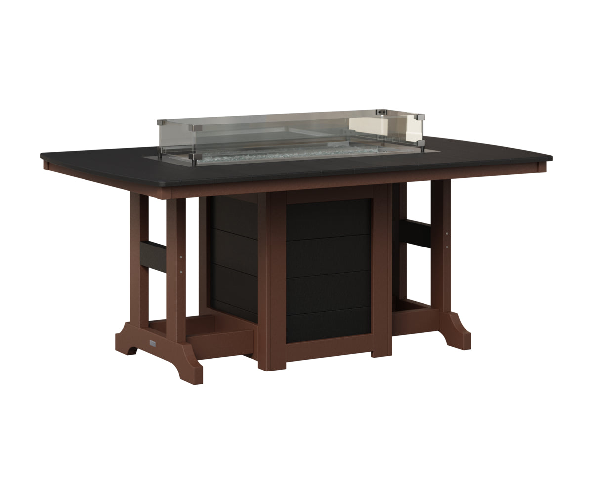 Garden Classic 44" x 72" Fire Table - Counter Height
