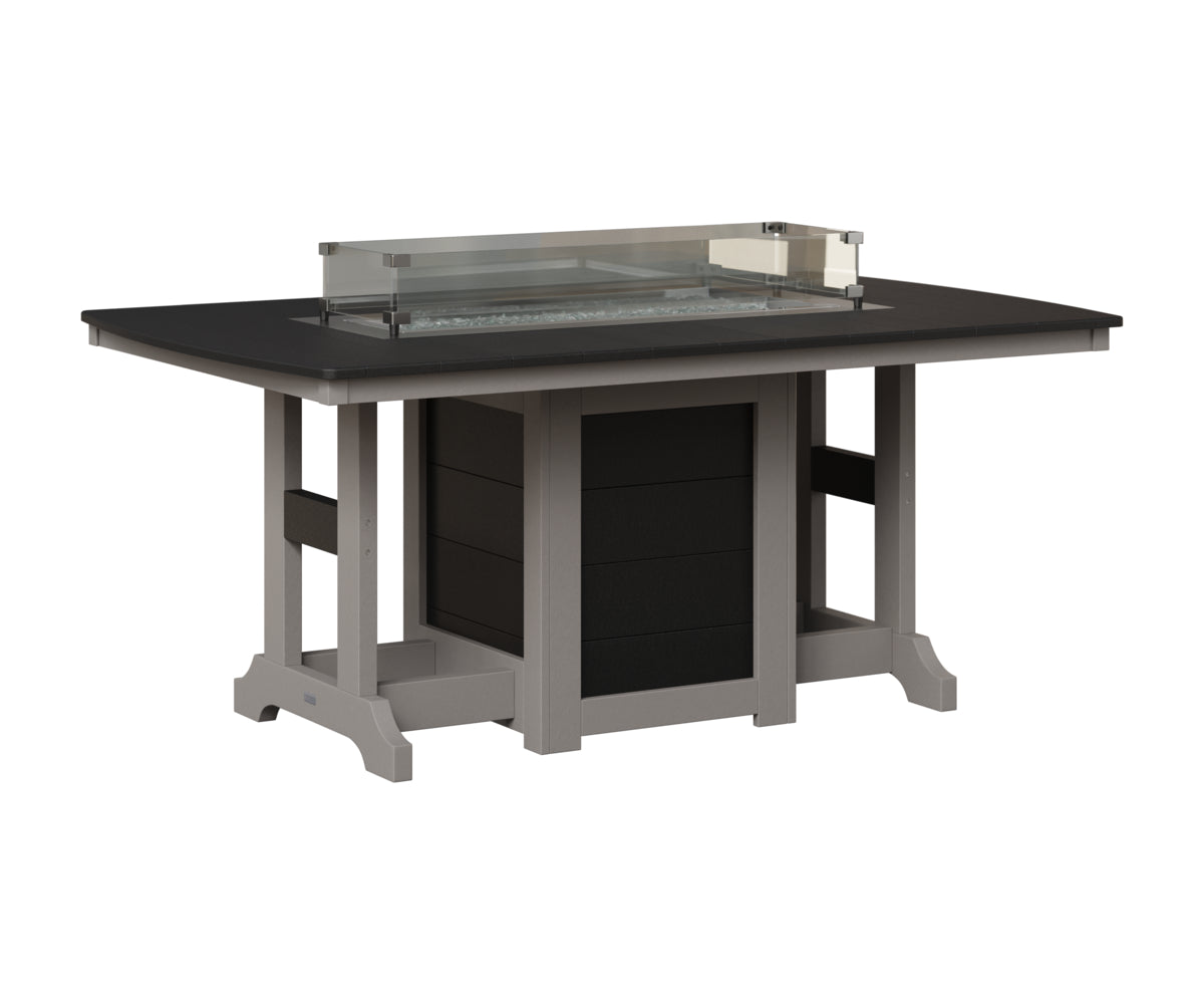 Garden Classic 44" x 72" Fire Table - Counter Height