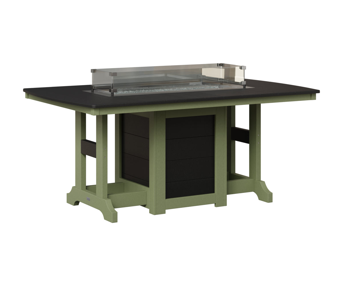 Garden Classic 44" x 72" Fire Table - Counter Height