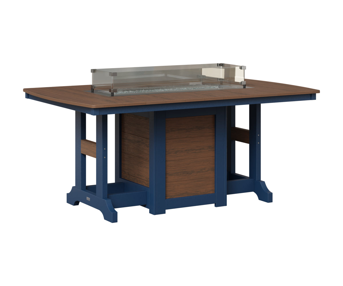 Garden Classic 44" x 72" Fire Table - Counter Height