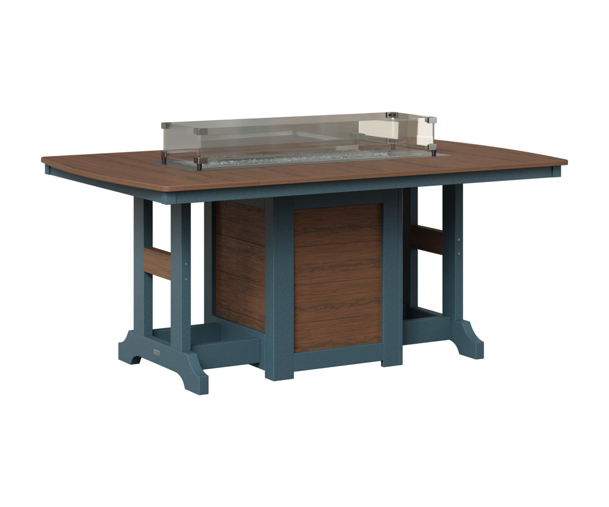 Garden Classic 44" x 72" Fire Table - Counter Height