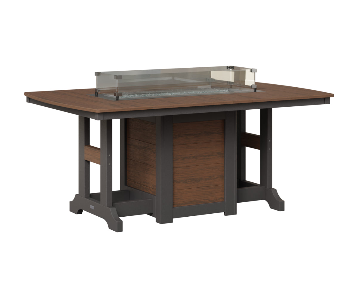 Garden Classic 44" x 72" Fire Table - Counter Height