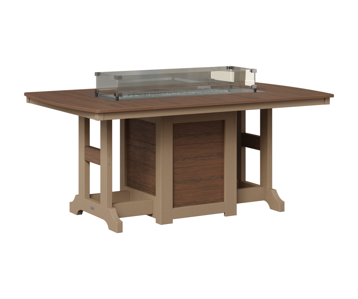 Garden Classic 44" x 72" Fire Table - Counter Height