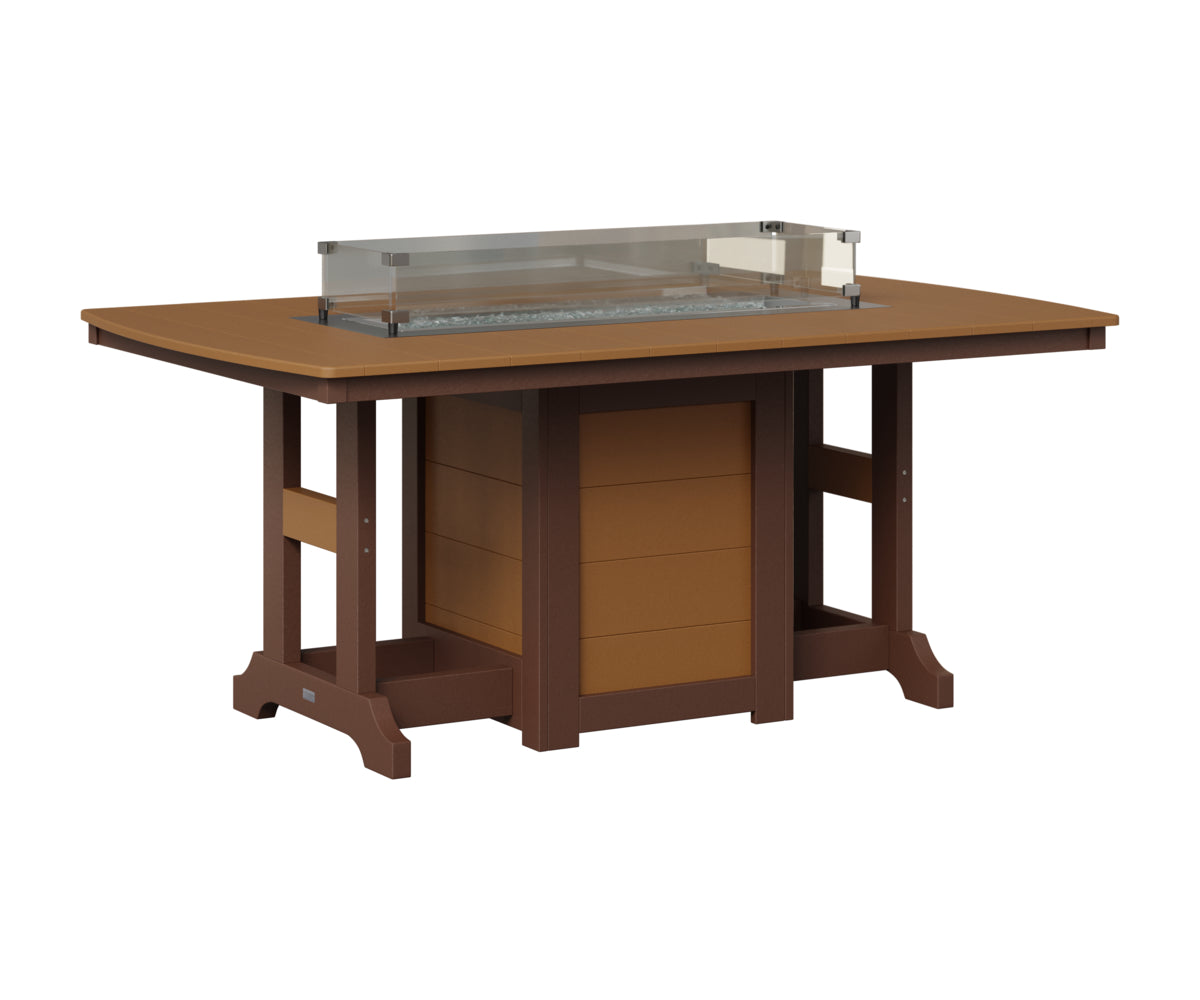 Garden Classic 44" x 72" Fire Table - Counter Height