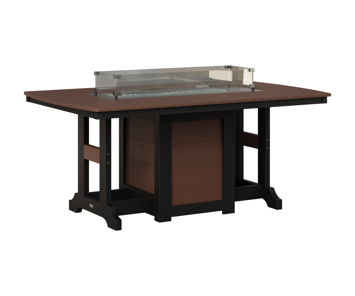 Garden Classic 44" x 72" Fire Table - Counter Height