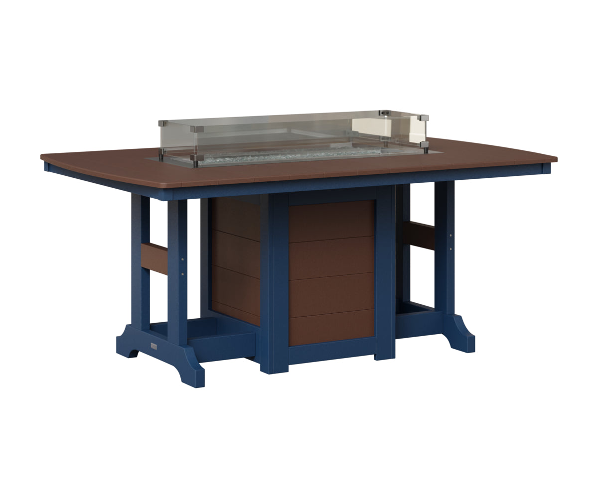 Garden Classic 44" x 72" Fire Table - Counter Height
