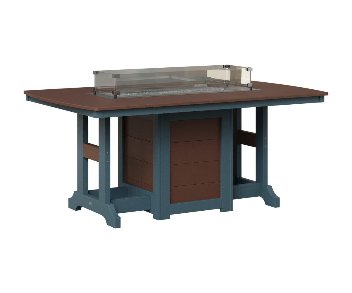 Garden Classic 44" x 72" Fire Table - Counter Height