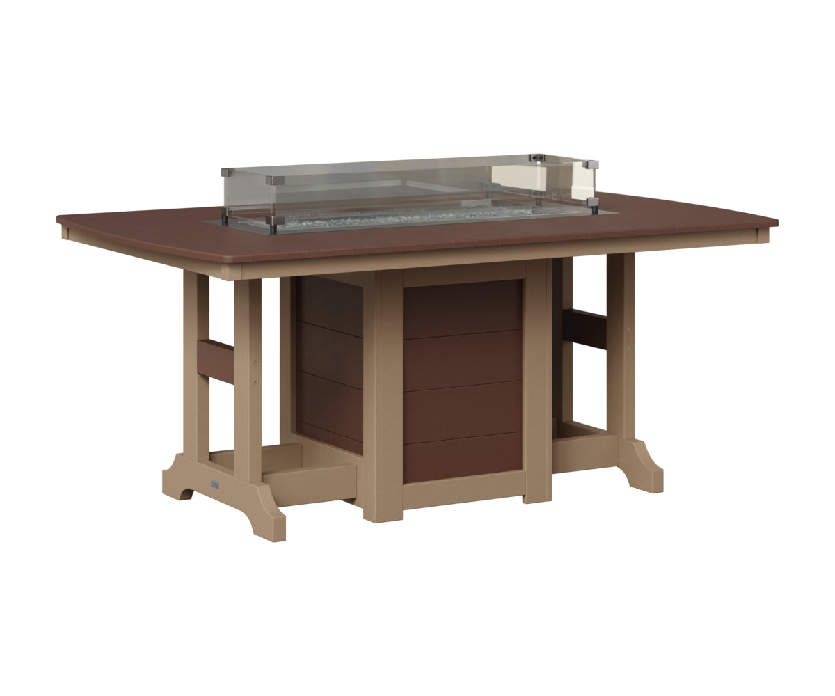 Garden Classic 44" x 72" Fire Table - Counter Height