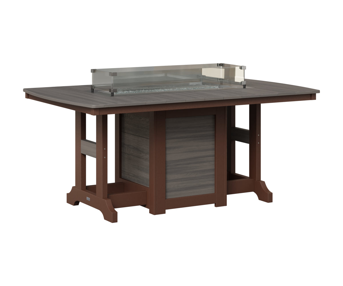 Garden Classic 44" x 72" Fire Table - Counter Height