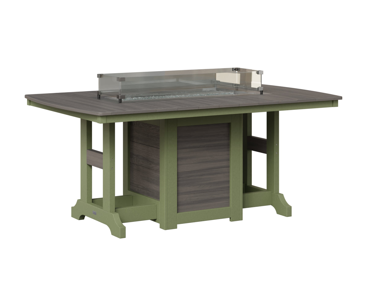 Garden Classic 44" x 72" Fire Table - Counter Height