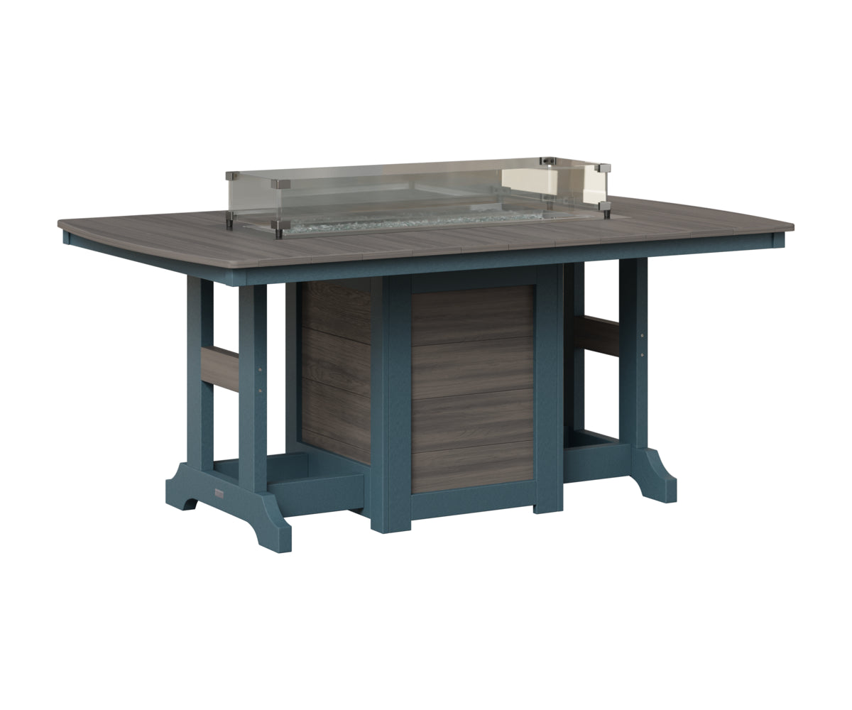 Garden Classic 44" x 72" Fire Table - Counter Height