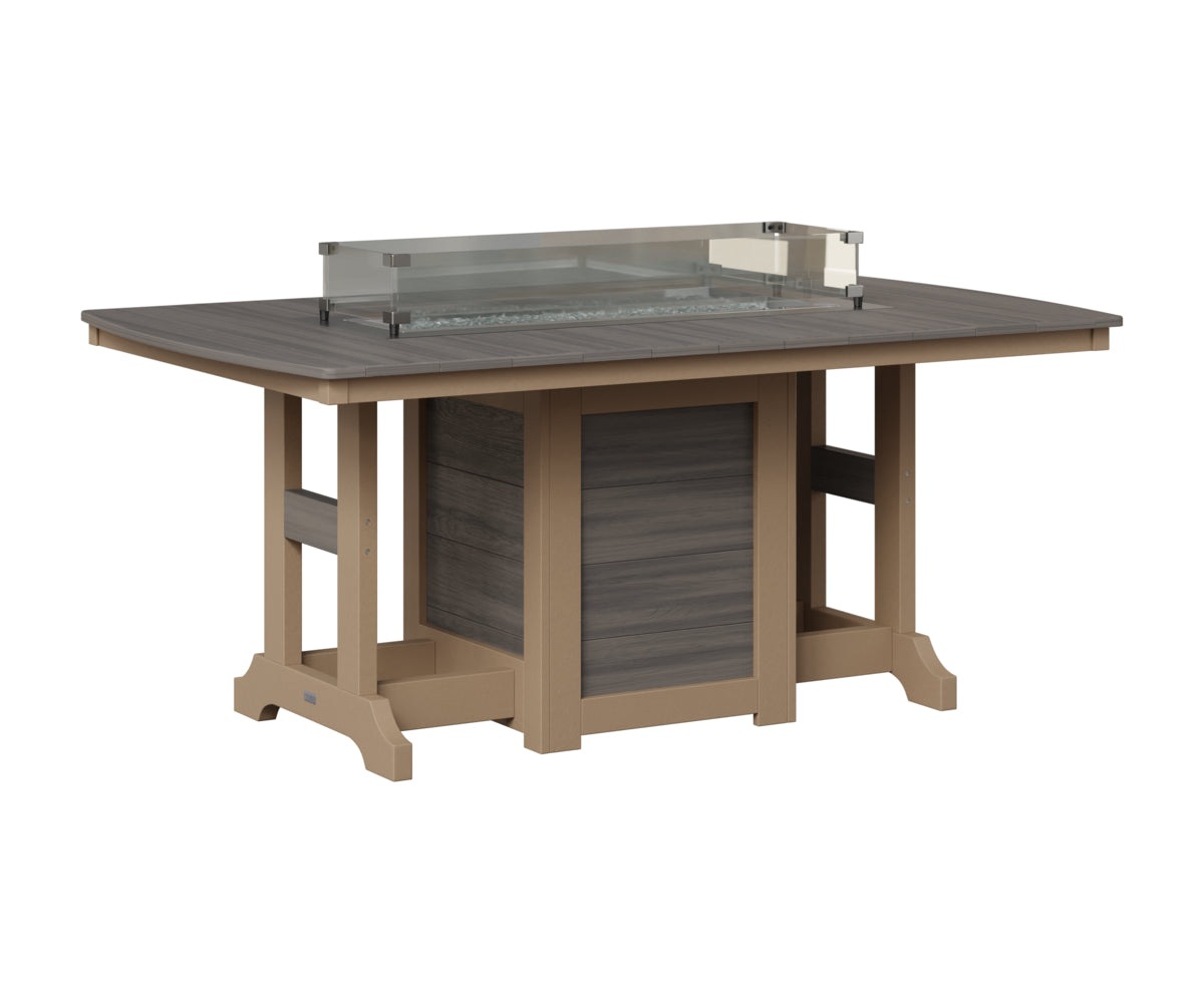 Garden Classic 44" x 72" Fire Table - Counter Height