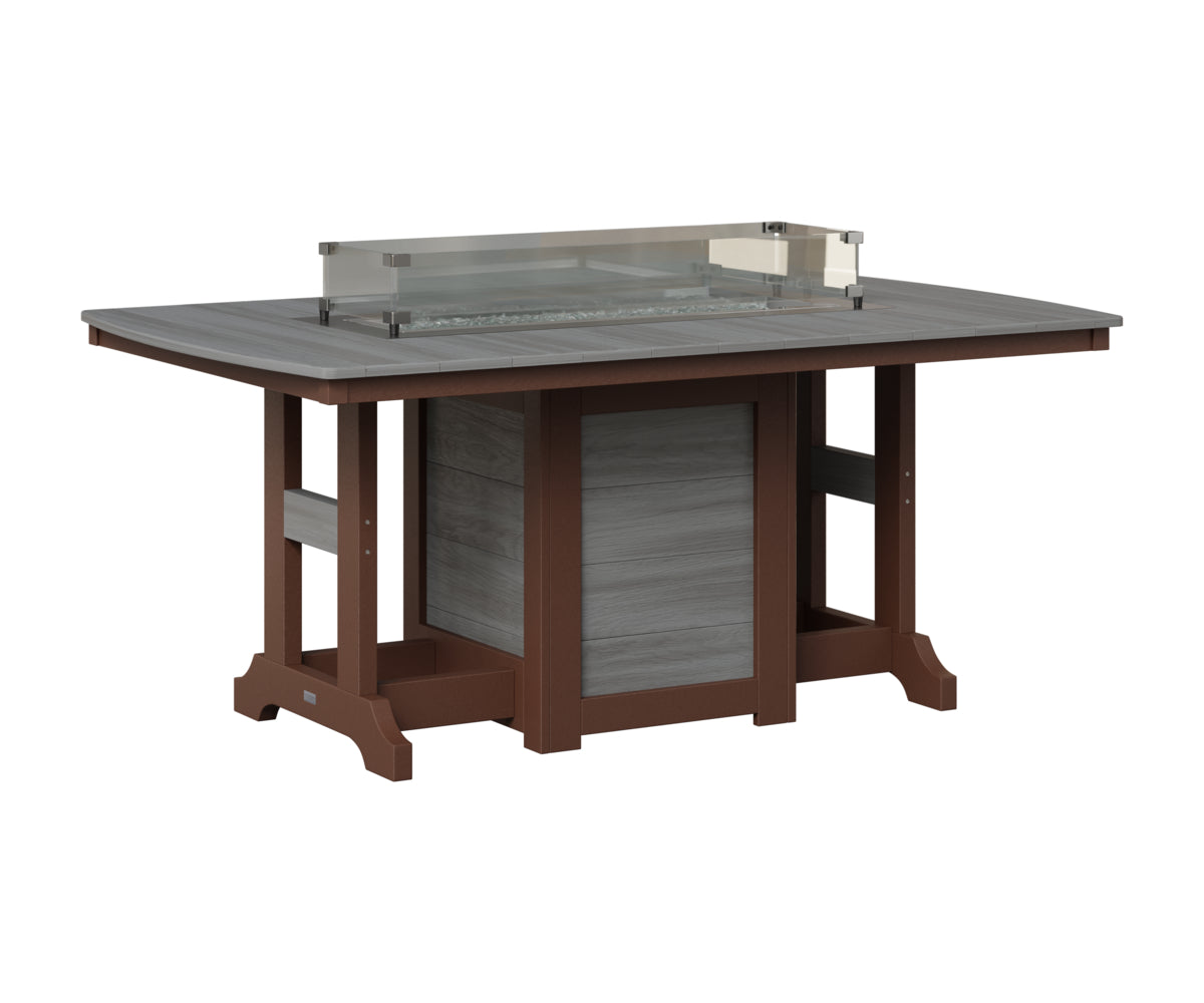 Garden Classic 44" x 72" Fire Table - Counter Height