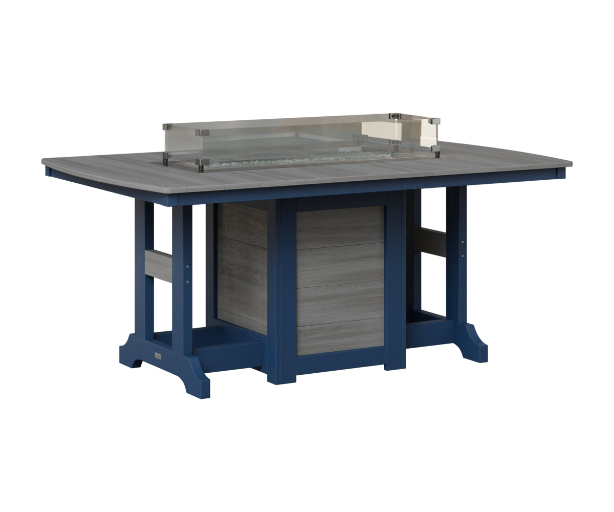 Garden Classic 44" x 72" Fire Table - Counter Height