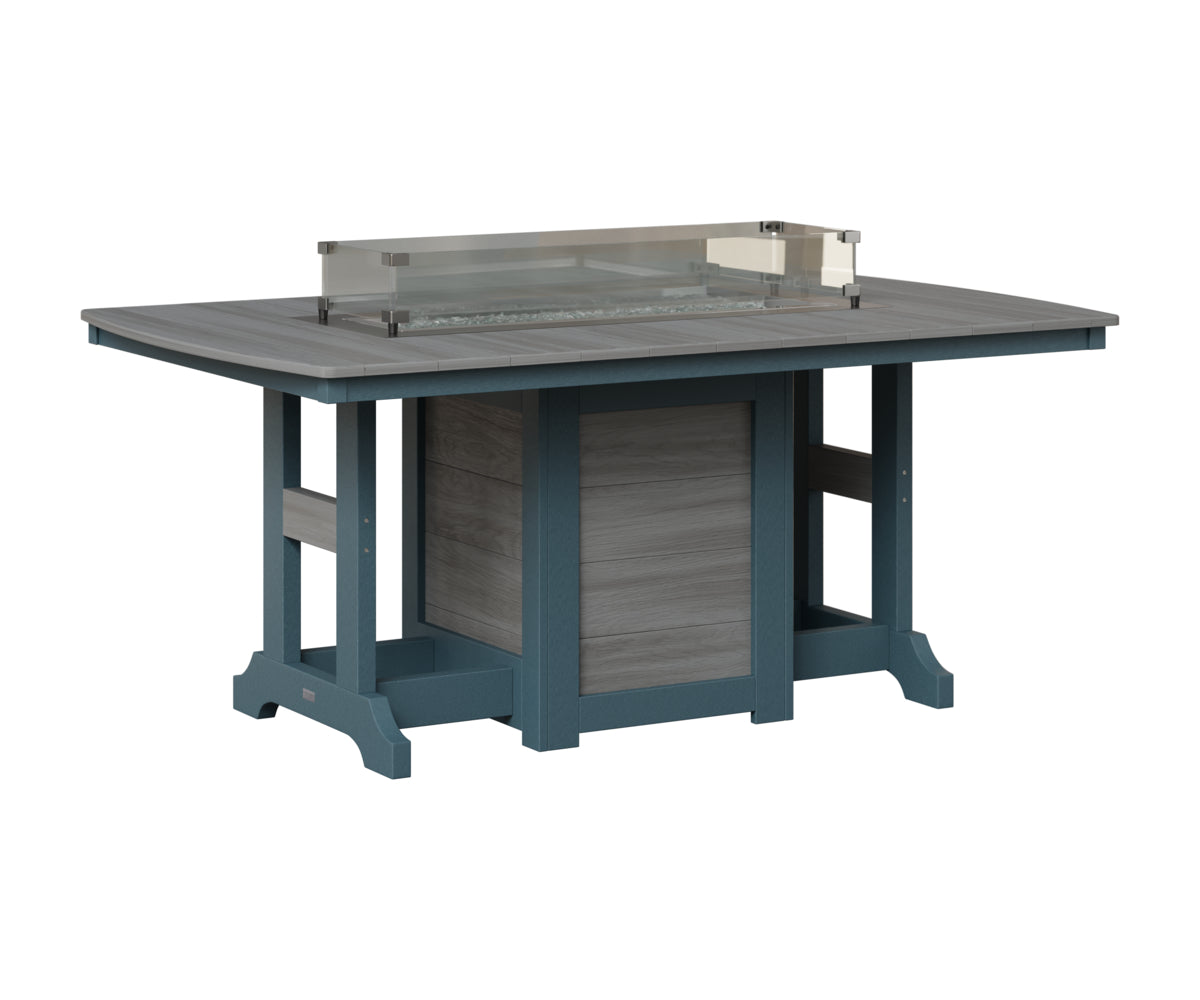 Garden Classic 44" x 72" Fire Table - Counter Height