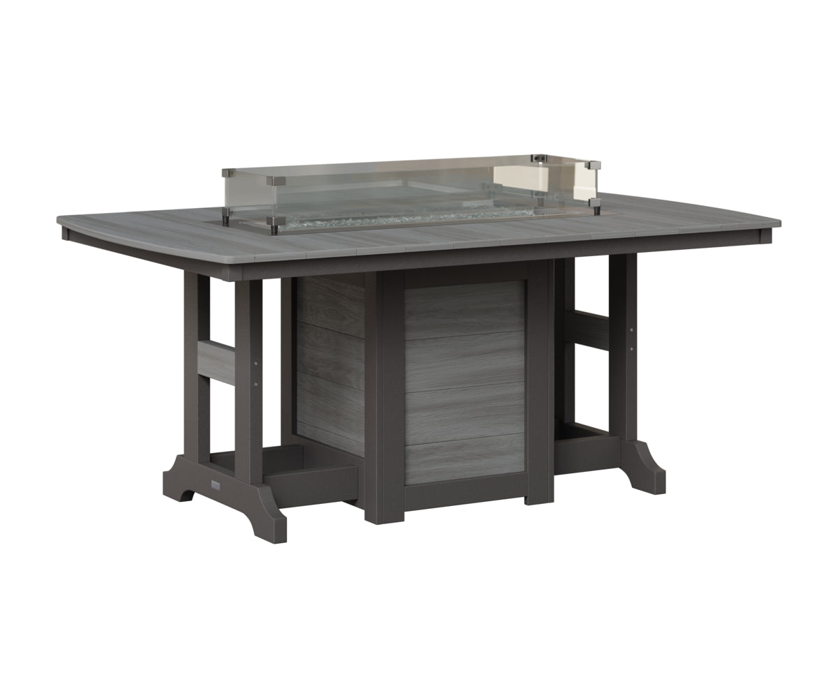 Garden Classic 44" x 72" Fire Table - Counter Height