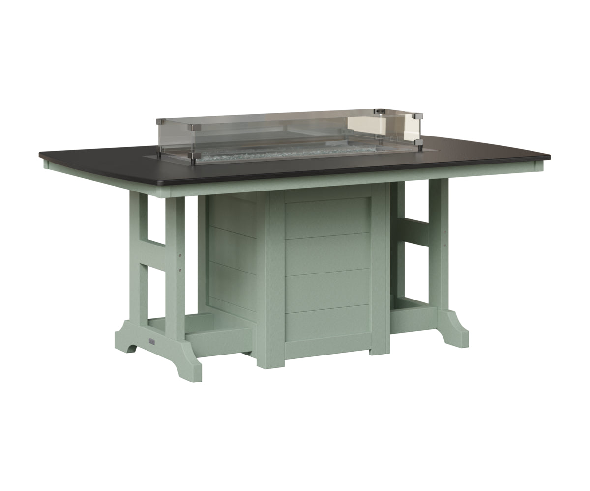 Garden Classic 44" x 72" Fire Table - Counter Height