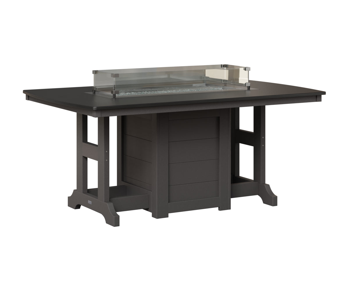 Garden Classic 44" x 72" Fire Table - Counter Height