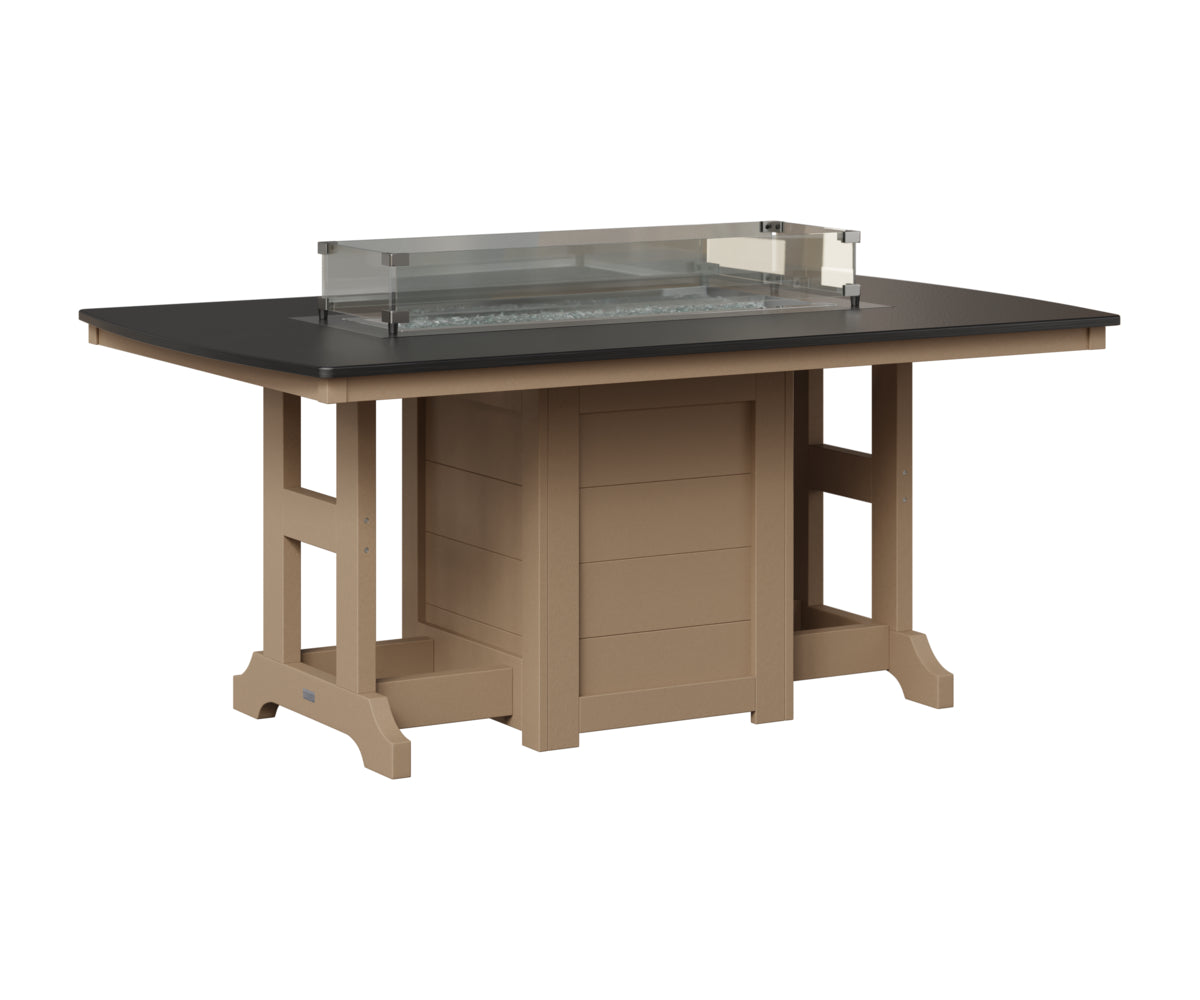 Garden Classic 44" x 72" Fire Table - Counter Height