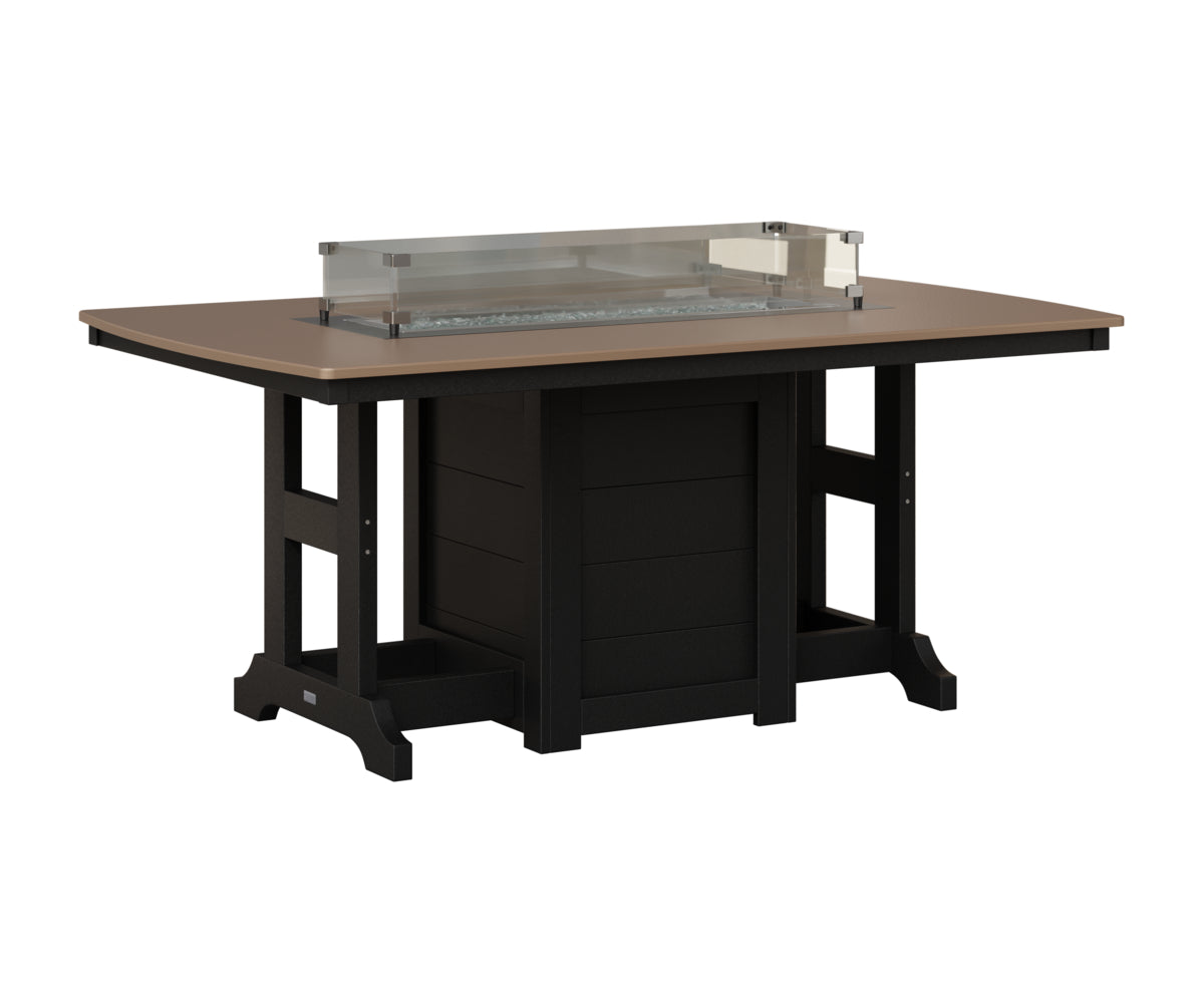 Garden Classic 44" x 72" Fire Table - Counter Height