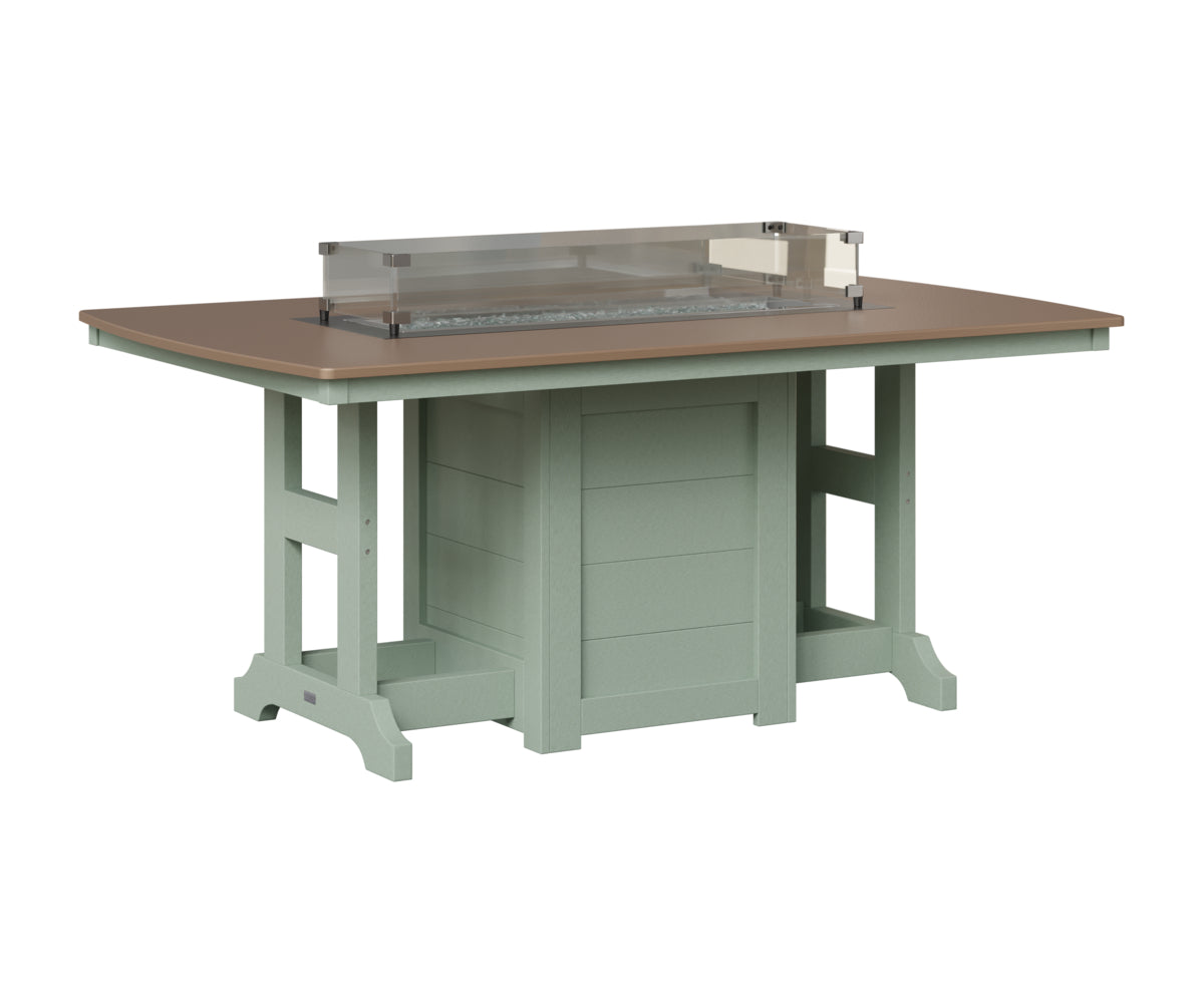 Garden Classic 44" x 72" Fire Table - Counter Height