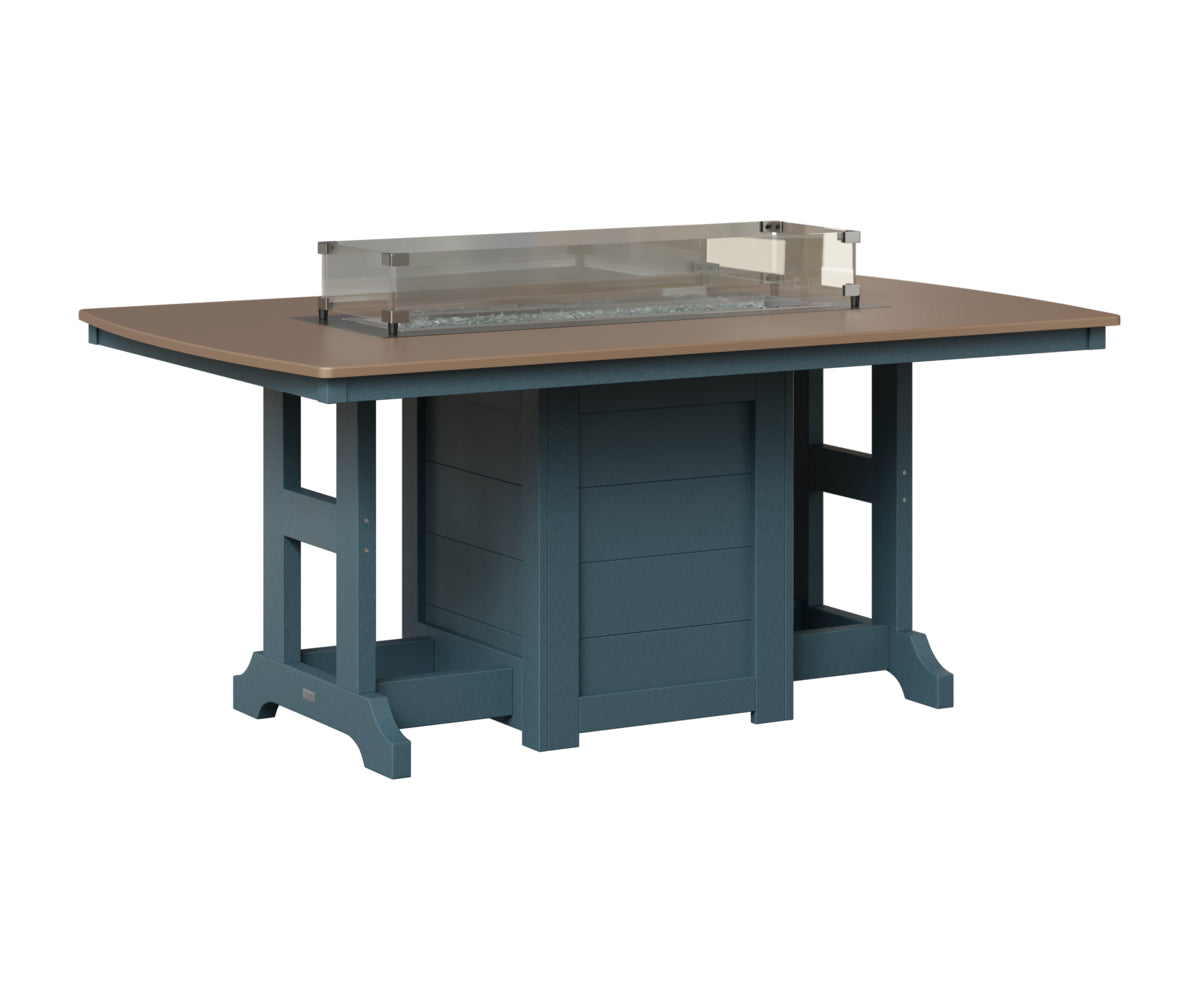 Garden Classic 44" x 72" Fire Table - Counter Height