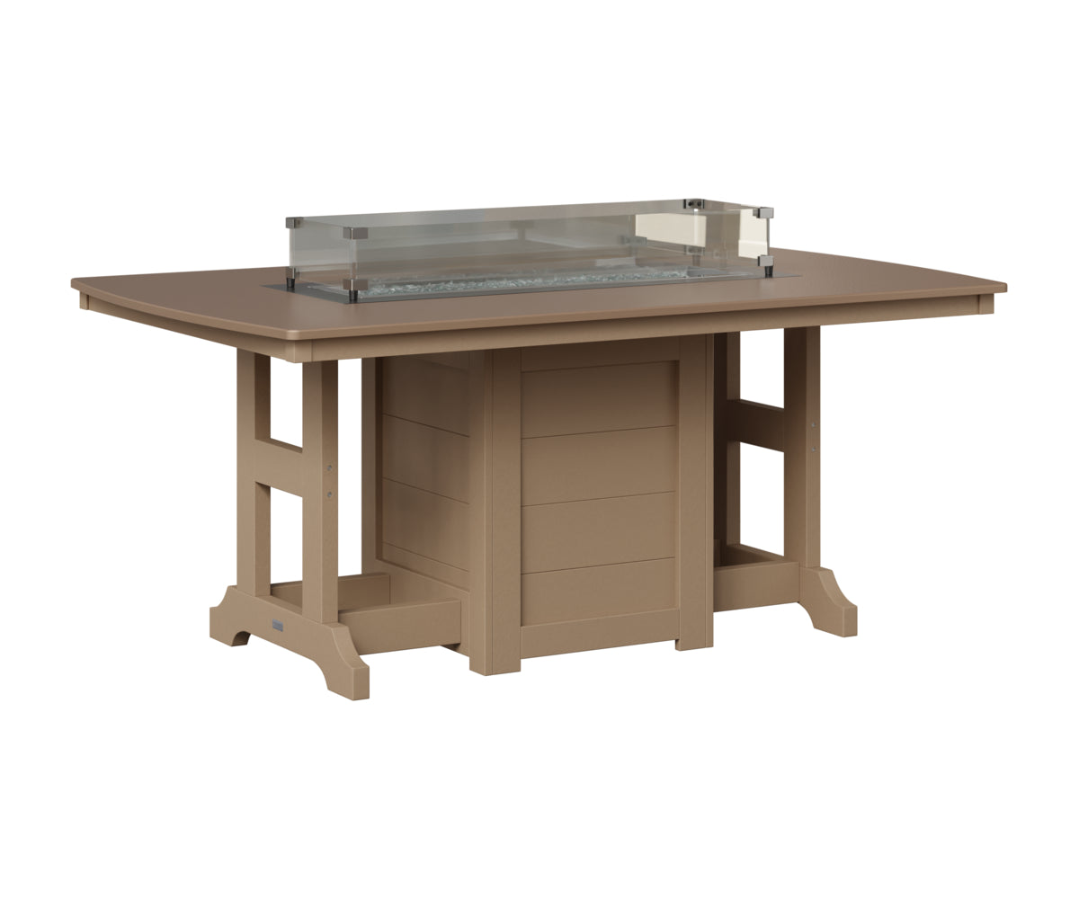 Garden Classic 44" x 72" Fire Table - Counter Height