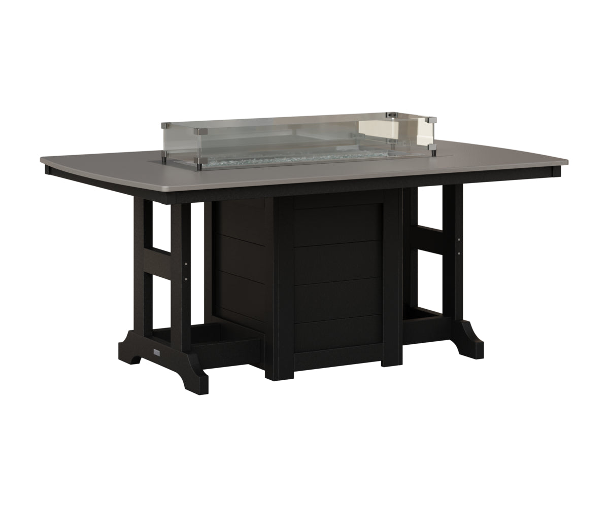 Garden Classic 44" x 72" Fire Table - Counter Height