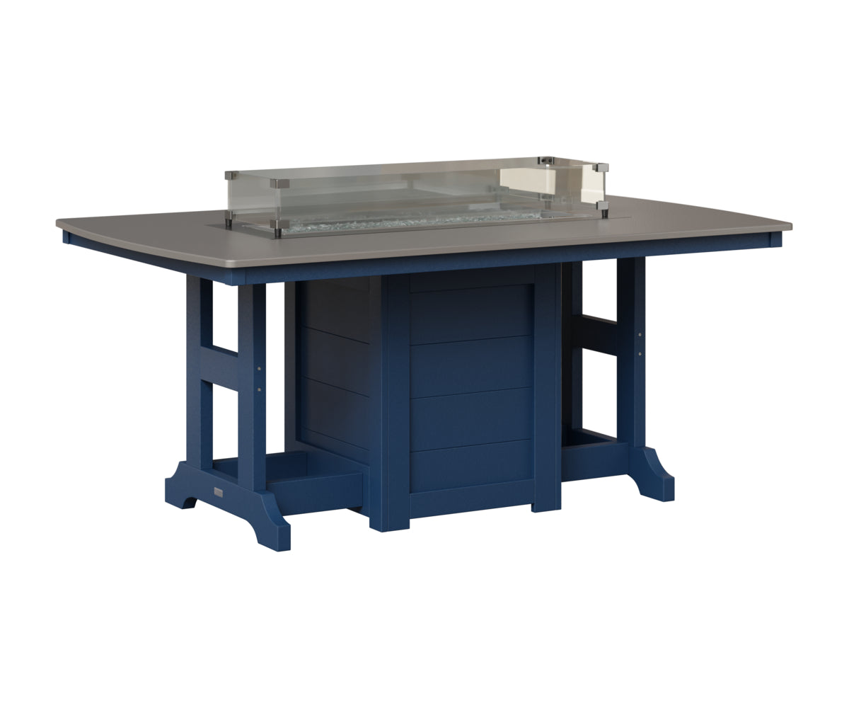 Garden Classic 44" x 72" Fire Table - Counter Height