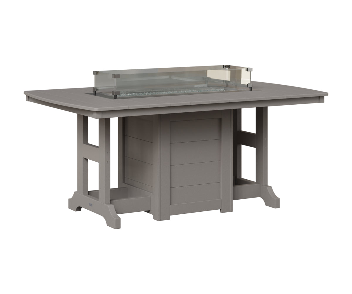Garden Classic 44" x 72" Fire Table - Counter Height