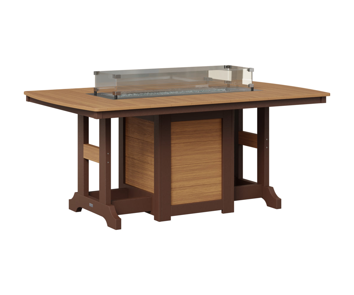 Garden Classic 44" x 72" Fire Table - Counter Height