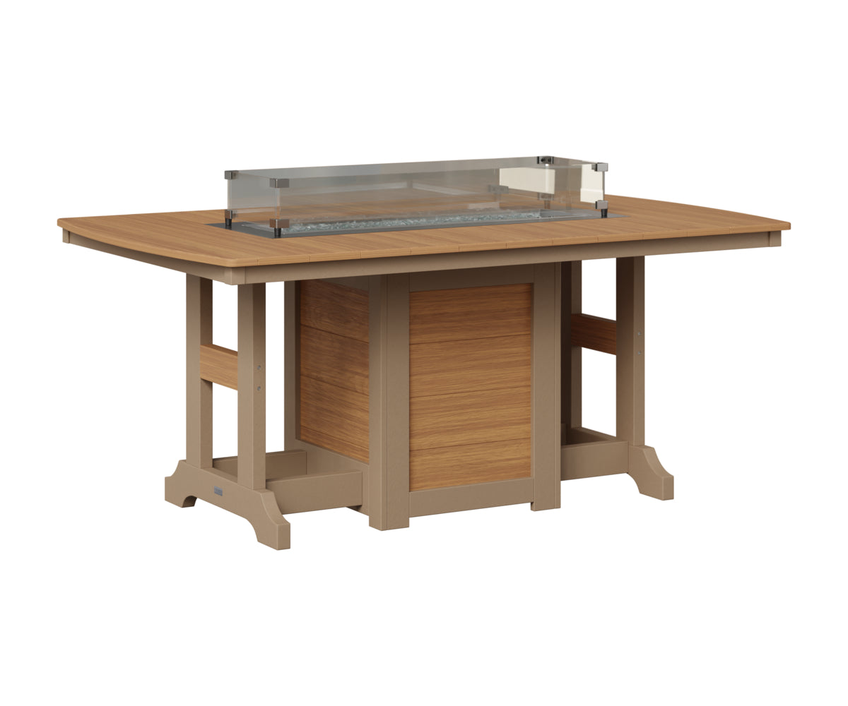 Garden Classic 44" x 72" Fire Table - Counter Height
