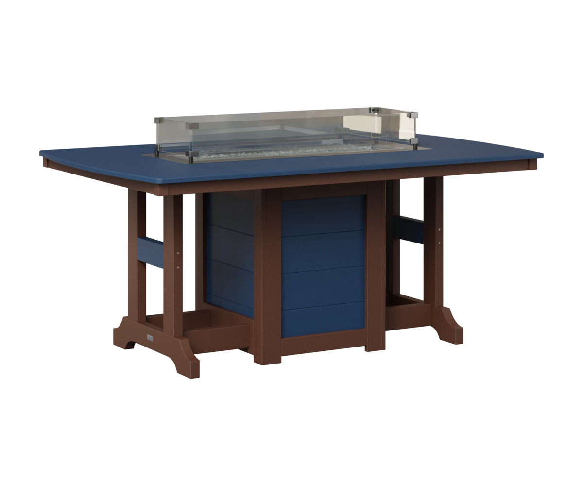 Garden Classic 44" x 72" Fire Table - Counter Height