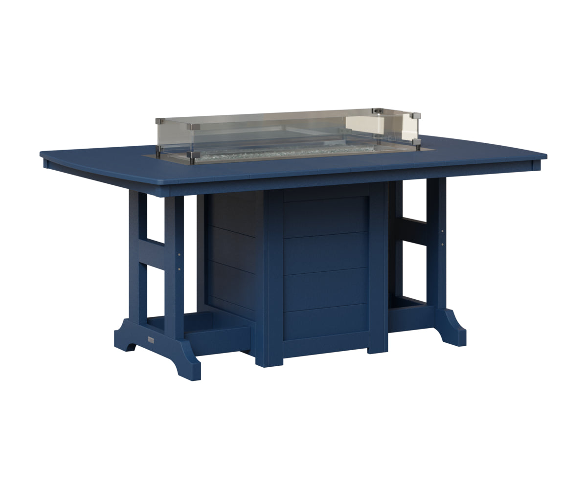 Garden Classic 44" x 72" Fire Table - Counter Height
