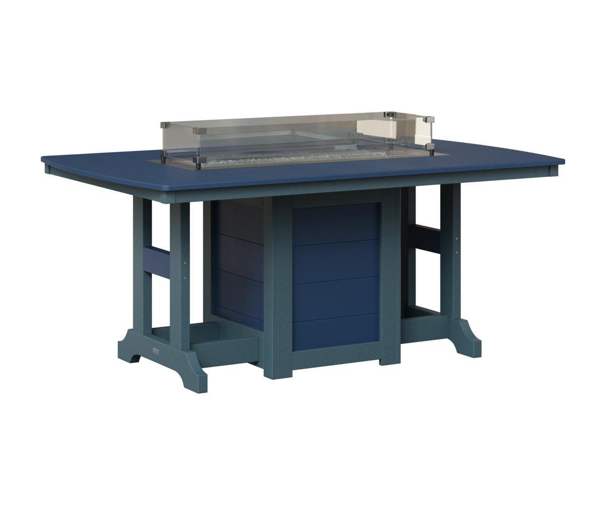 Garden Classic 44" x 72" Fire Table - Counter Height