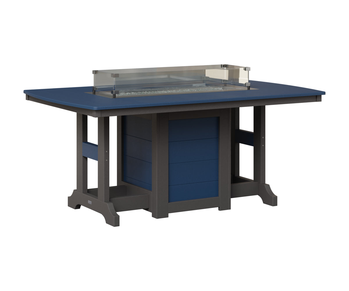 Garden Classic 44" x 72" Fire Table - Counter Height