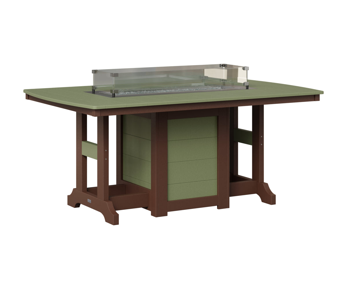 Garden Classic 44" x 72" Fire Table - Counter Height