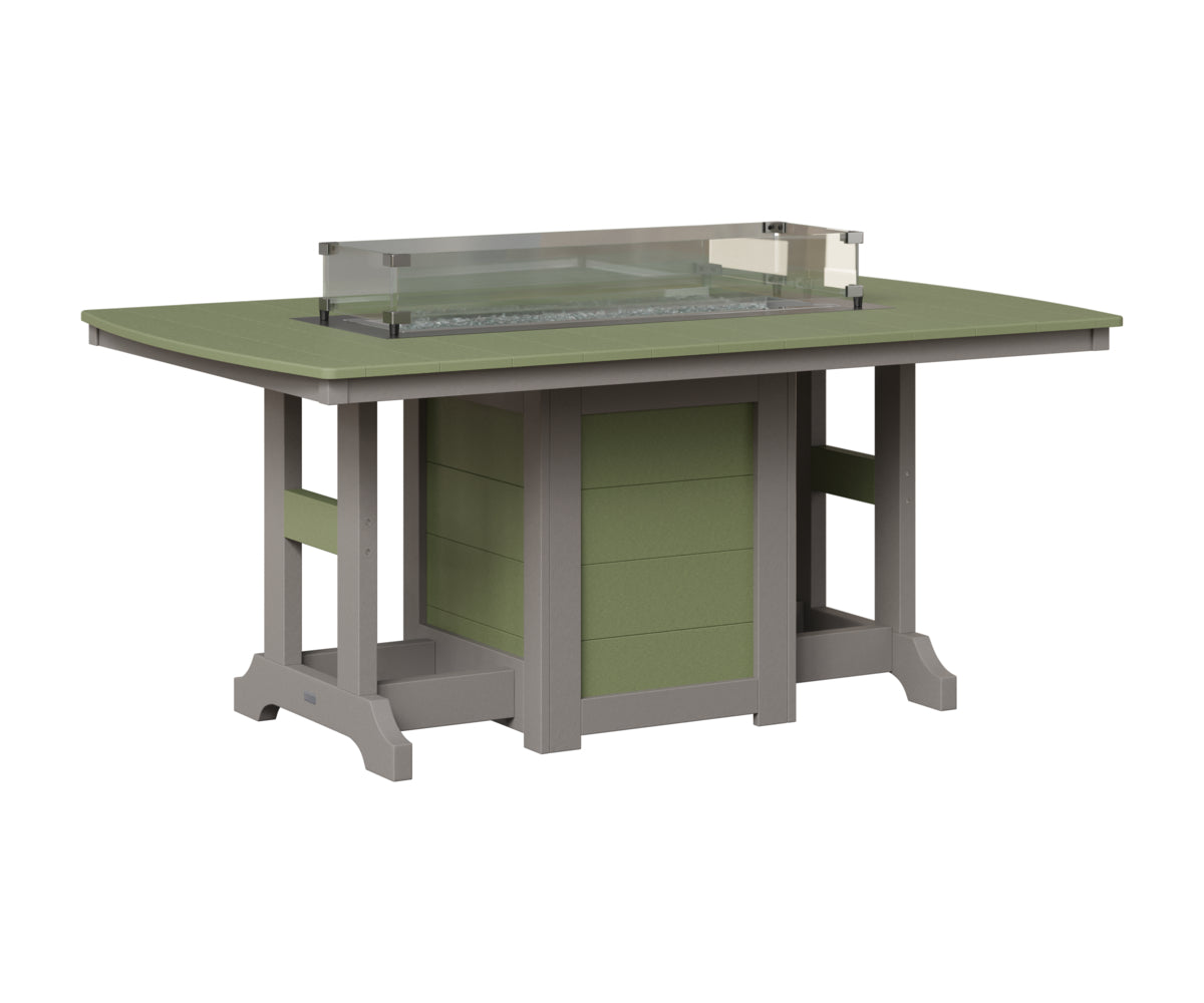 Garden Classic 44" x 72" Fire Table - Bar Height