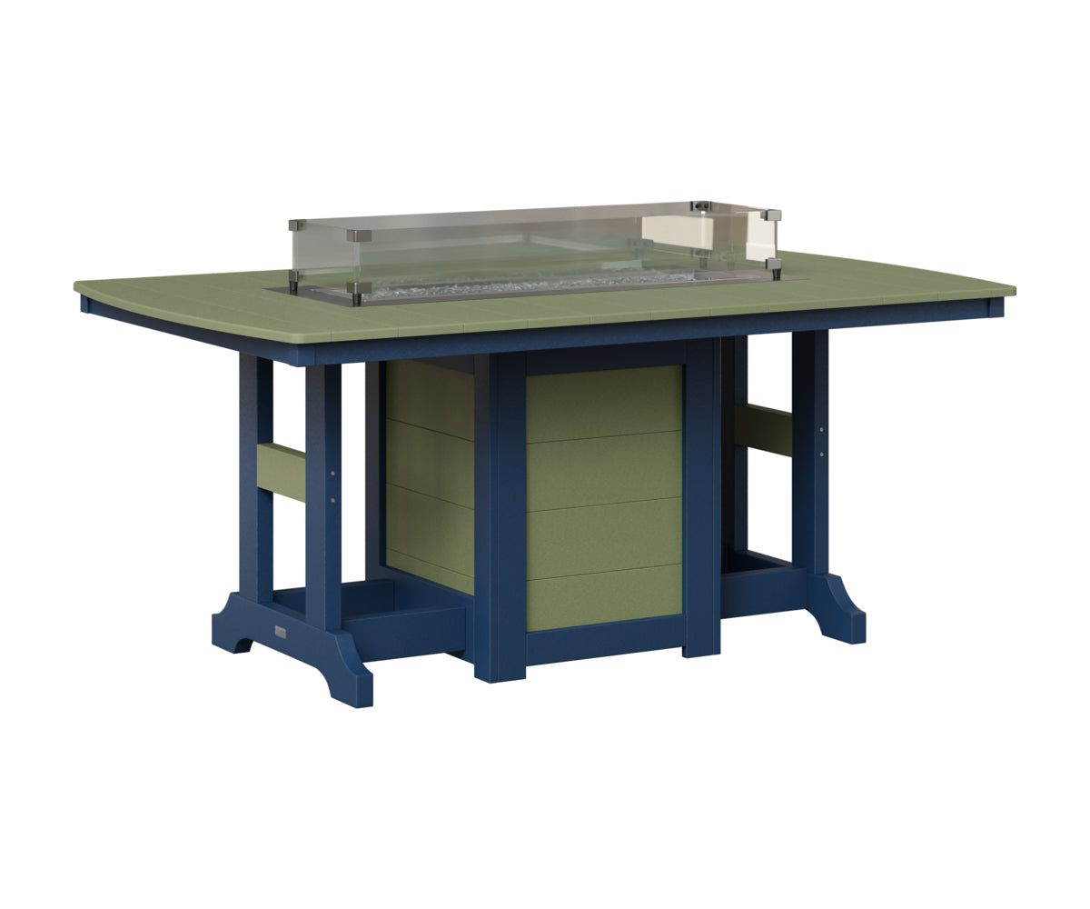Garden Classic 44" x 72" Fire Table - Counter Height