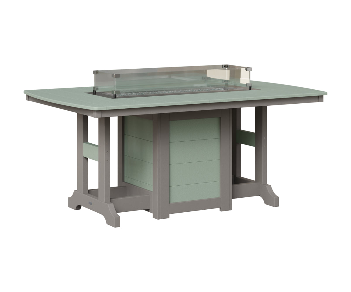 Garden Classic 44" x 72" Fire Table - Counter Height
