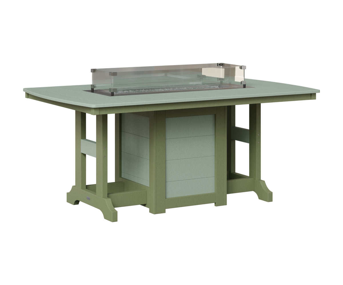 Garden Classic 44" x 72" Fire Table - Counter Height
