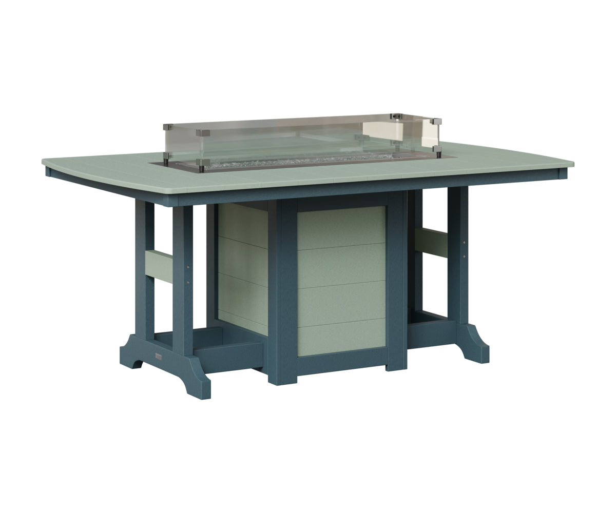 Garden Classic 44" x 72" Fire Table - Counter Height