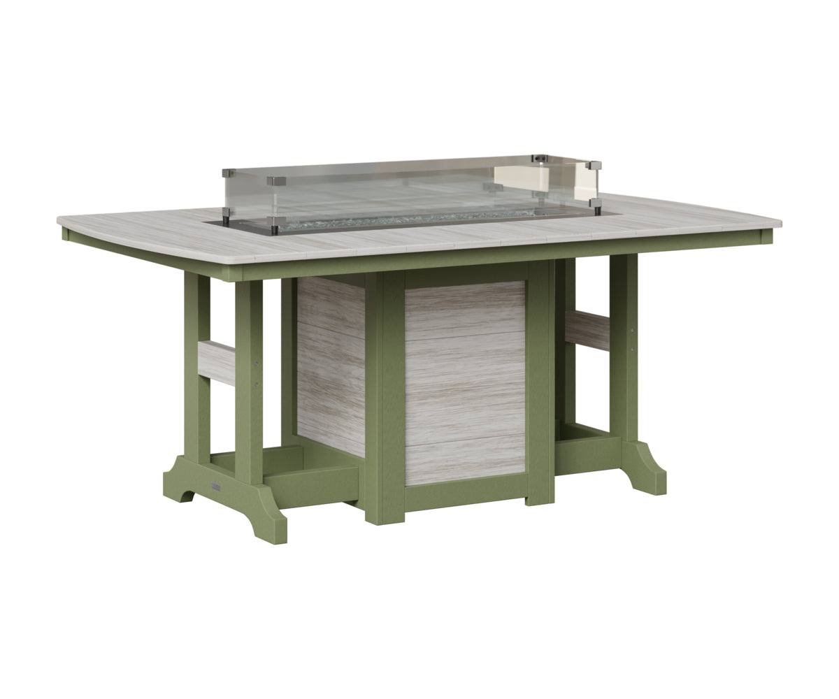 Garden Classic 44" x 72" Fire Table - Counter Height