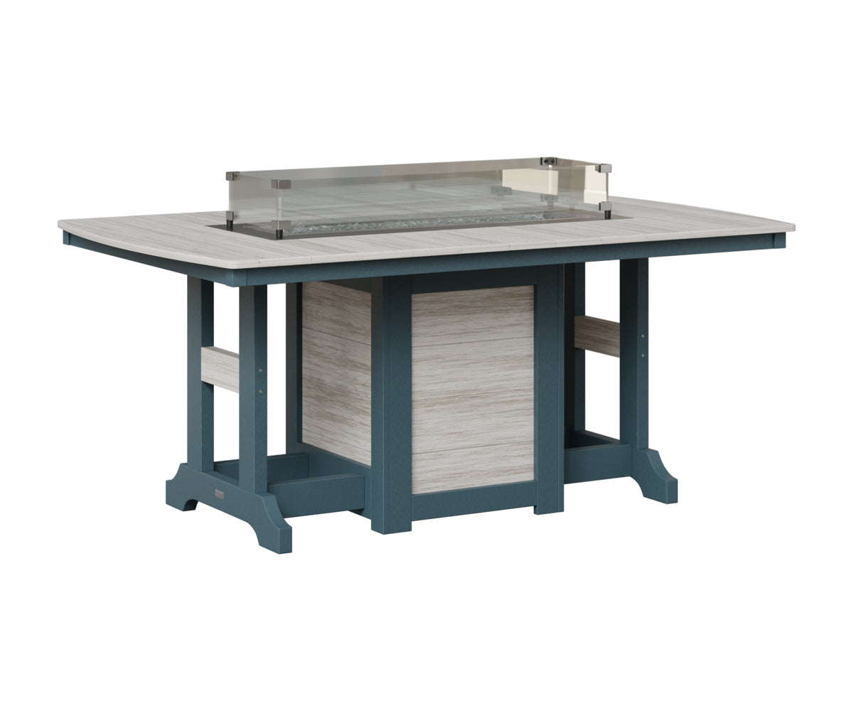Garden Classic 44" x 72" Fire Table - Counter Height