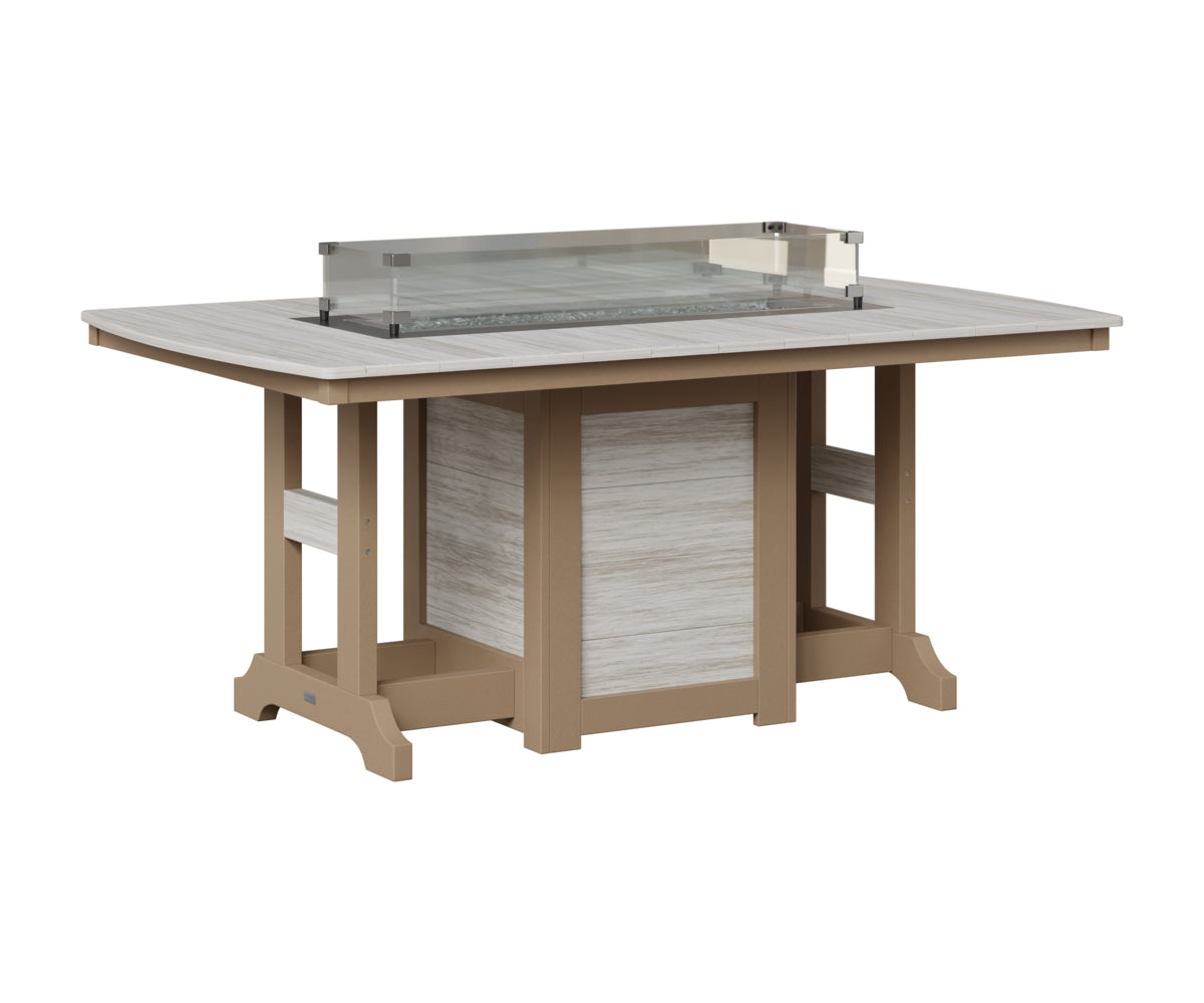 Garden Classic 44" x 72" Fire Table - Counter Height