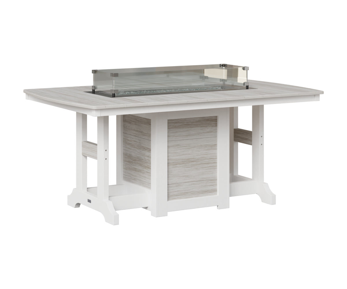 Garden Classic 44" x 72" Fire Table - Bar Height