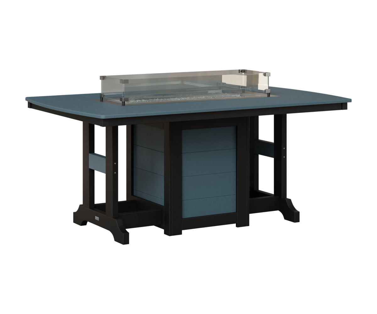 Garden Classic 44" x 72" Fire Table - Counter Height